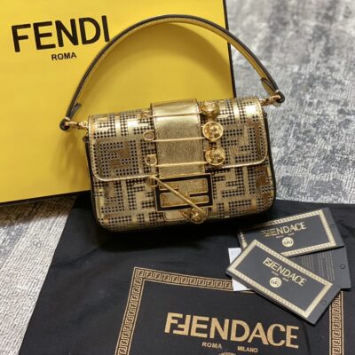 Fendi Fendace Mini Baguette Bag