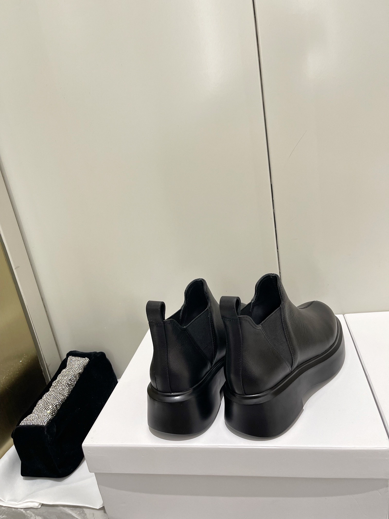 The Row Thick-soled Classic Short Boots - Image 4