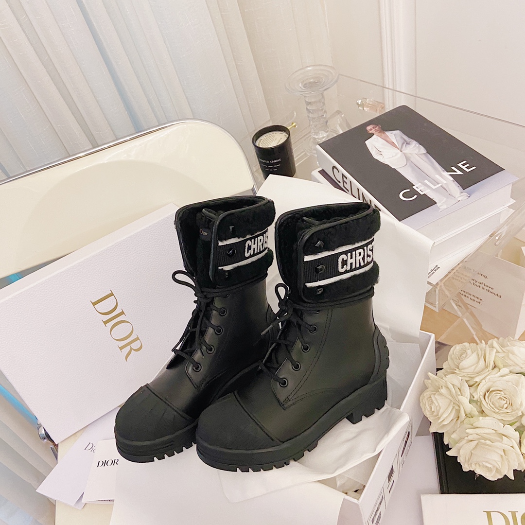 Dior Lace-up High-top Boots - Image 6