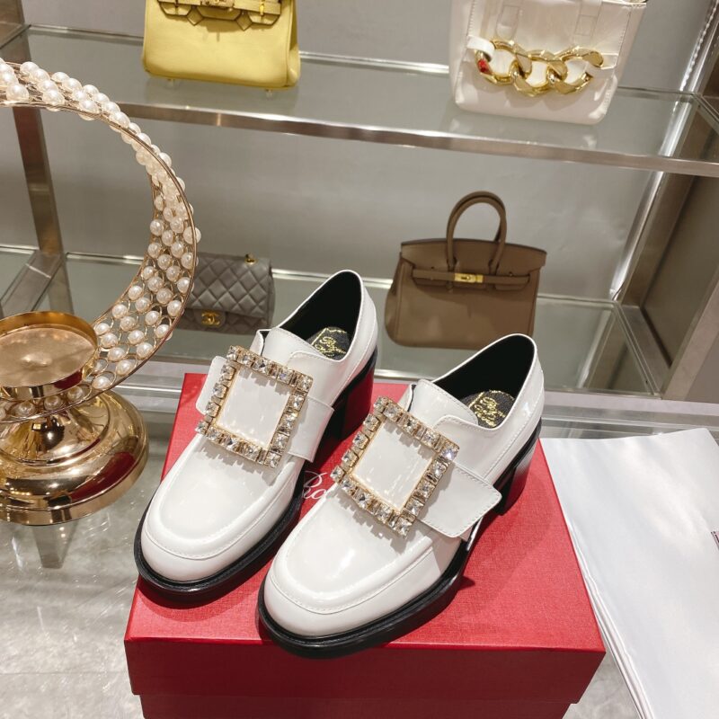 Roger Vivier Diomond Buckle Shoes