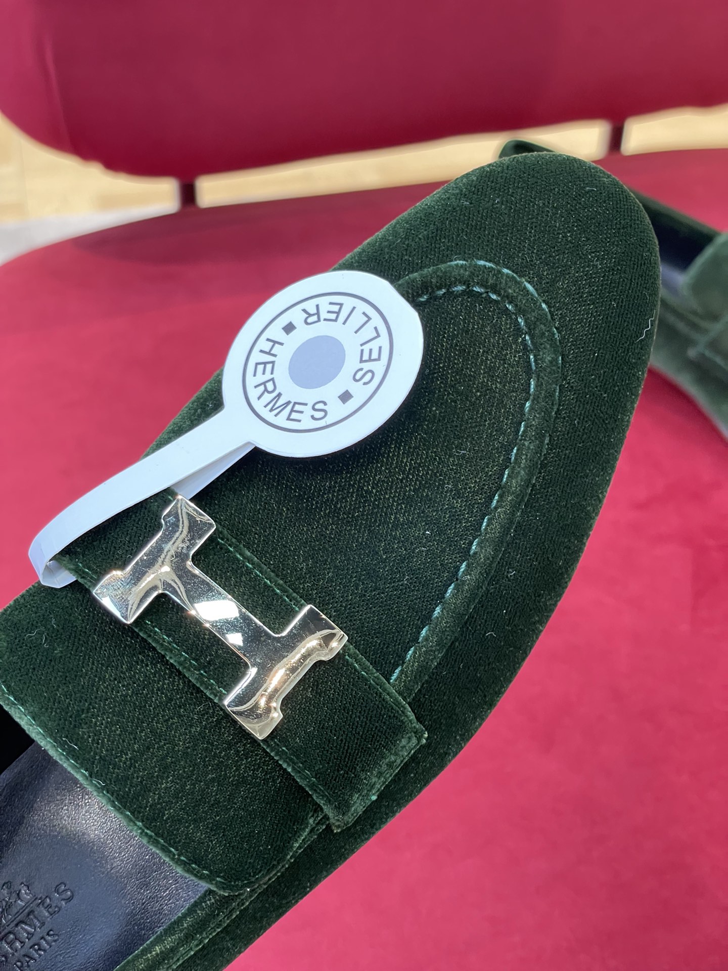 Hermes H Buckle Loafers - Image 7