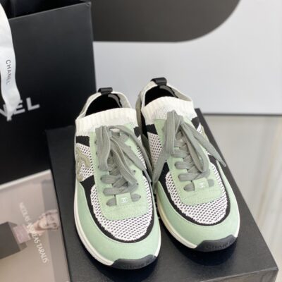Chanel Woven Sneakers