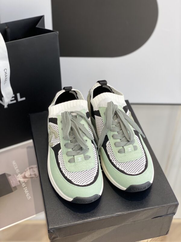 Chanel Woven Sneakers