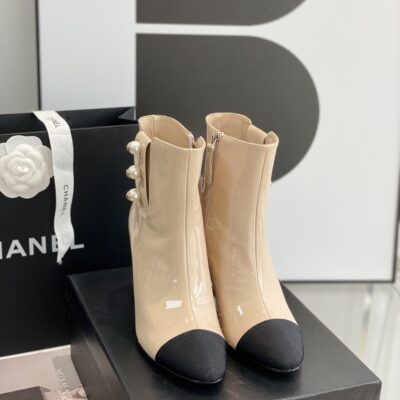 Chanel High-heeled Ankle Boots