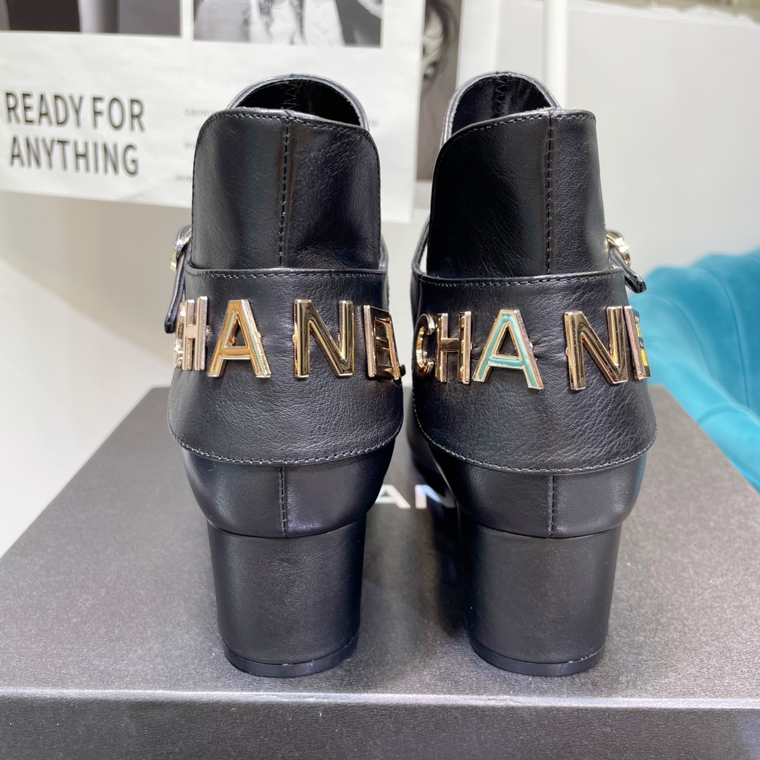 Chanel Round Toe Ankle Boots - Image 10
