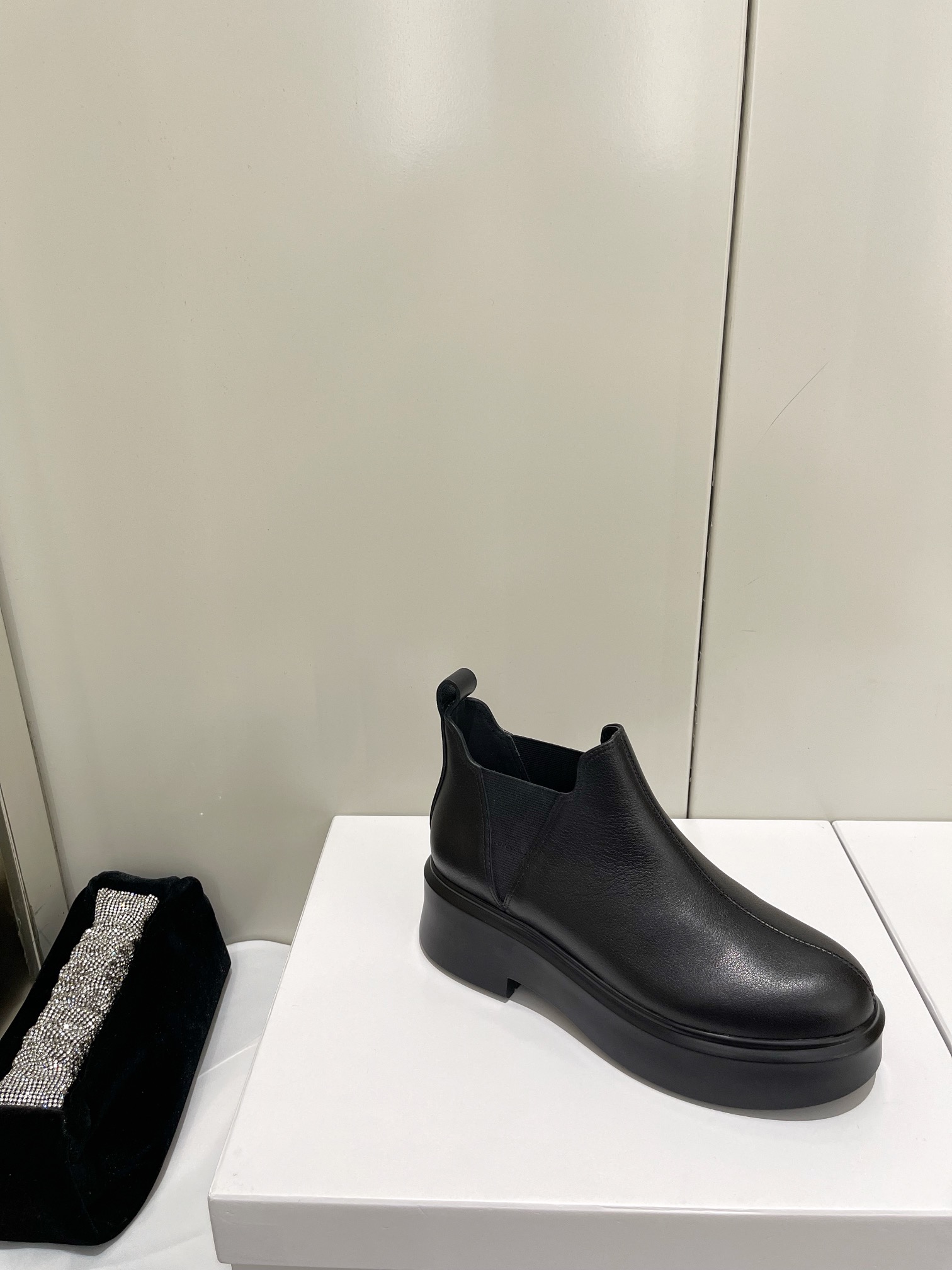 The Row Thick-soled Classic Short Boots - Image 9