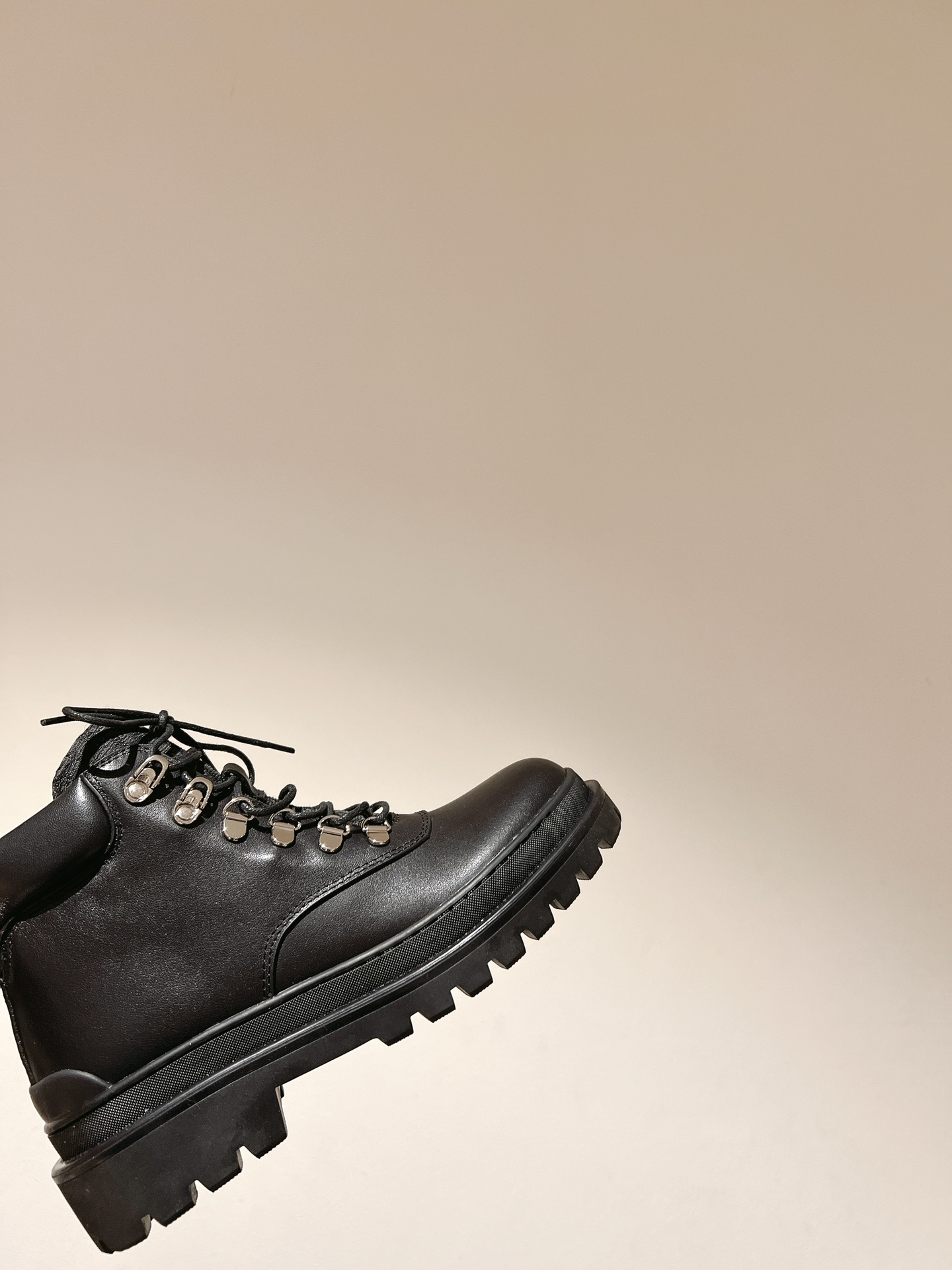 Dior Lace-up Thick-soled Short Boots - Image 9