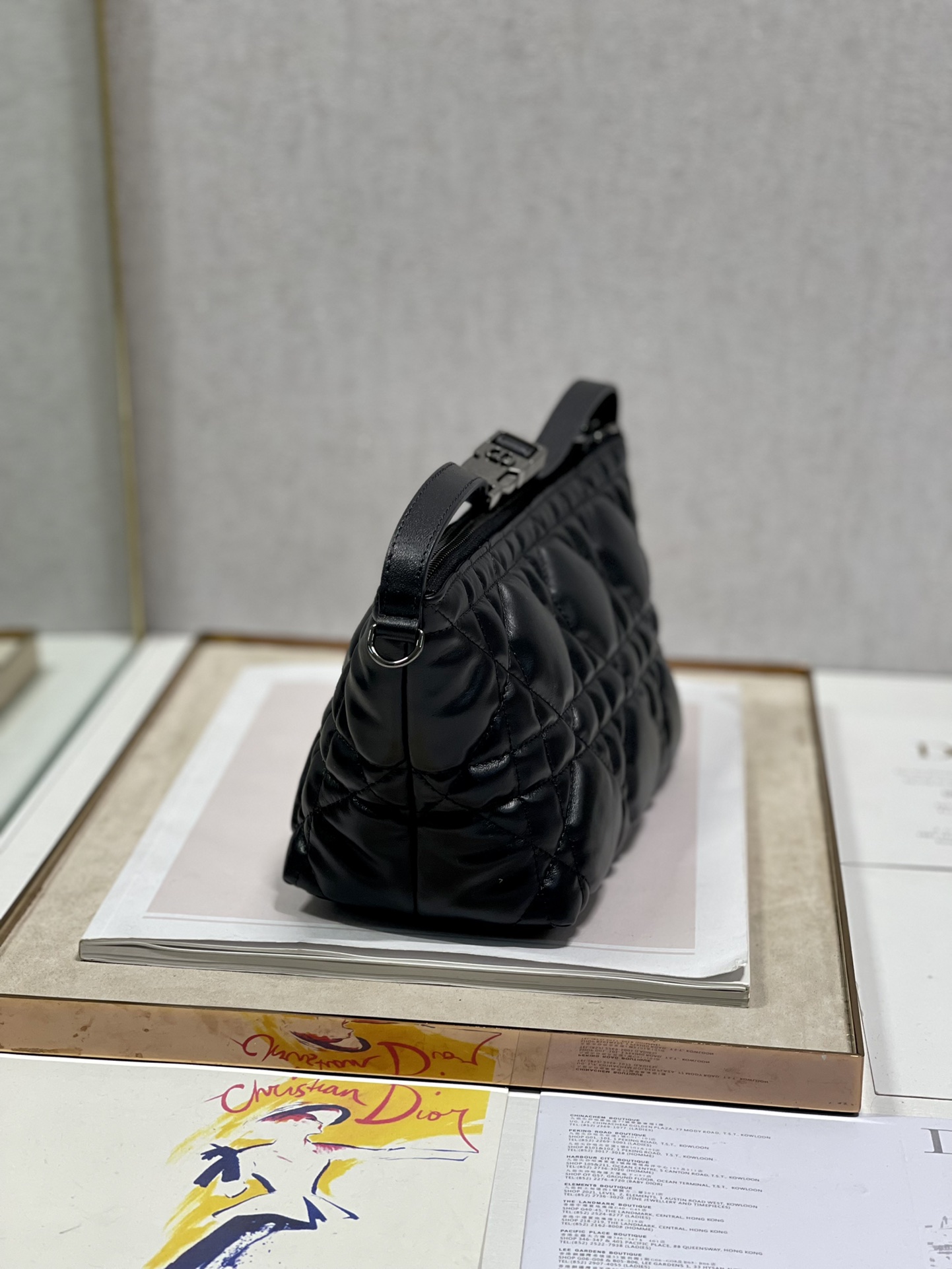 Dior Medium Travel Nomad Clutch Bag - Image 5