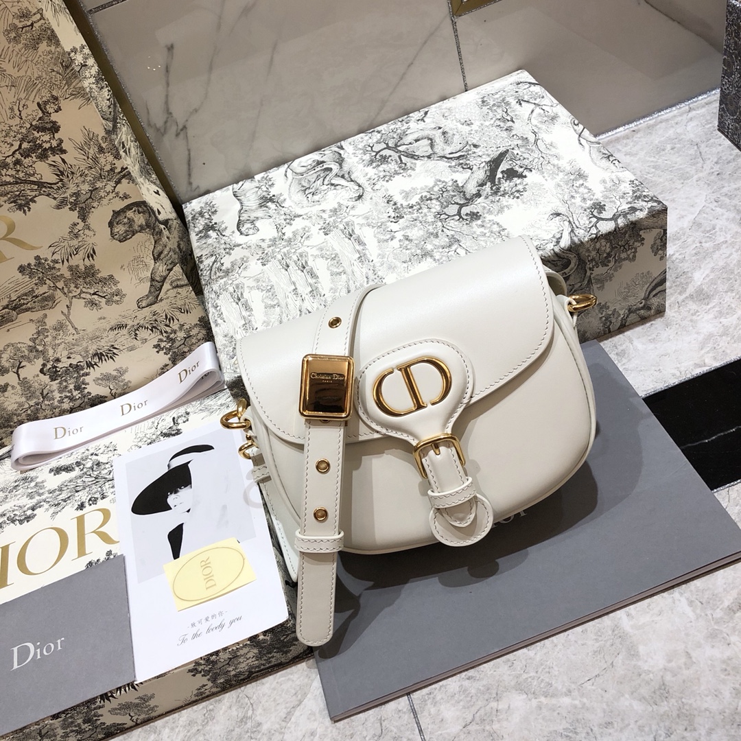 Dior Small Bobby Bag in White - Image 3