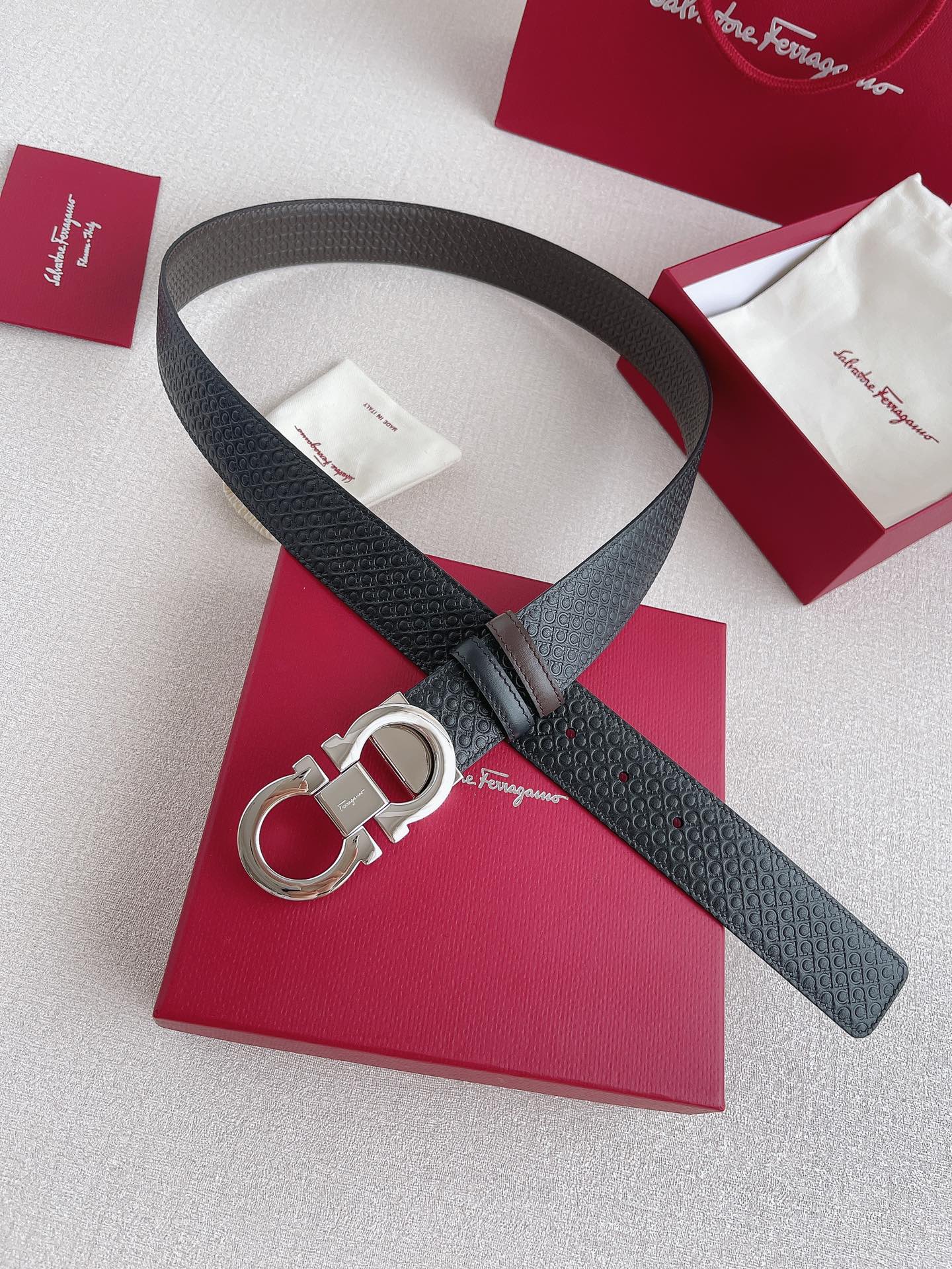 db9bf2_07a6ed1d9c034c08b118dc3b1bdb5830mv2.jpg Ferragamo Logo Buckle Leather Belt - Image 1