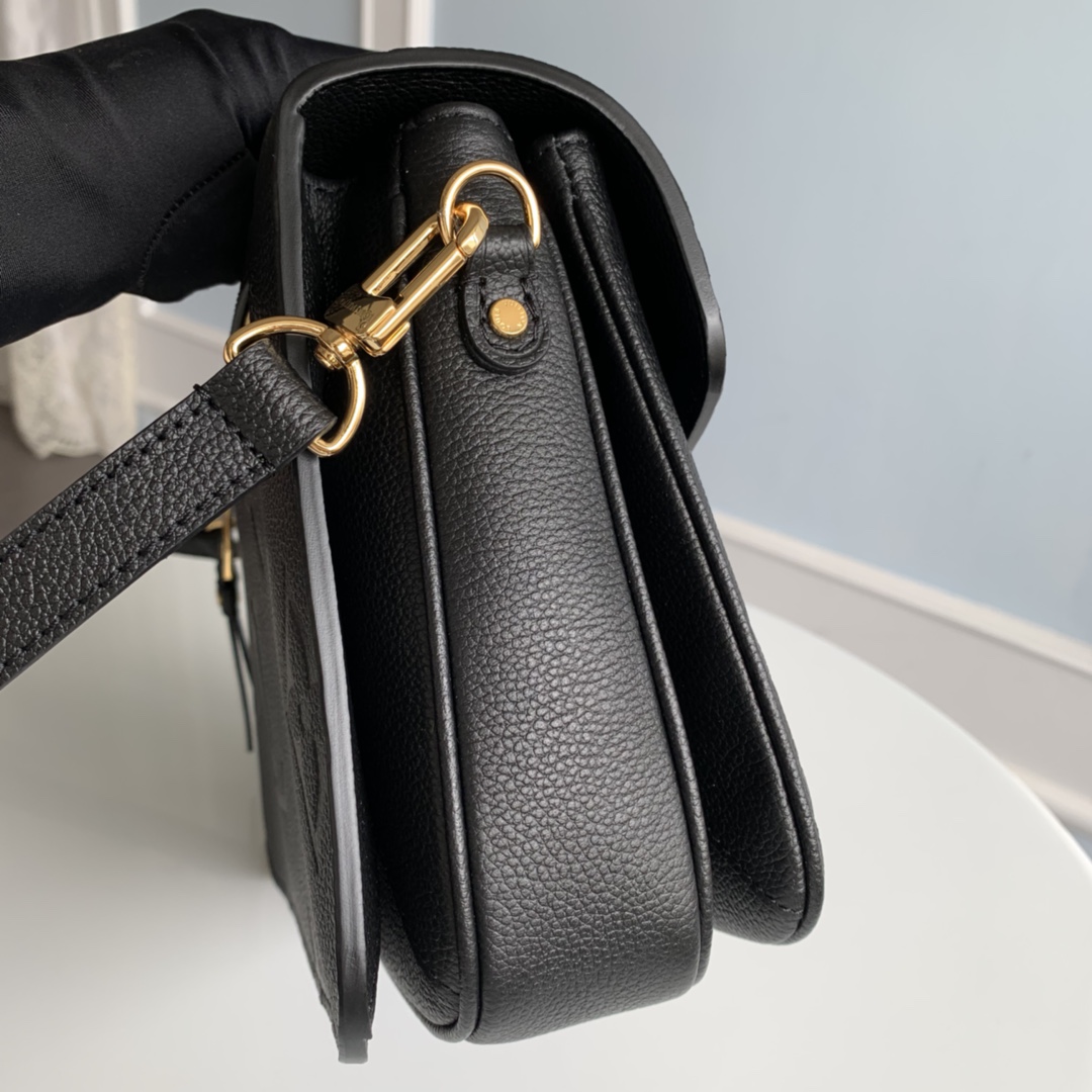 Louis Vuitton Pochette Metis Bag in Black - Image 5