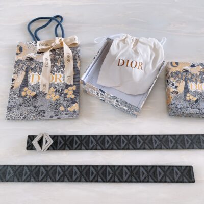 Dior Rhombus Buckle Belt