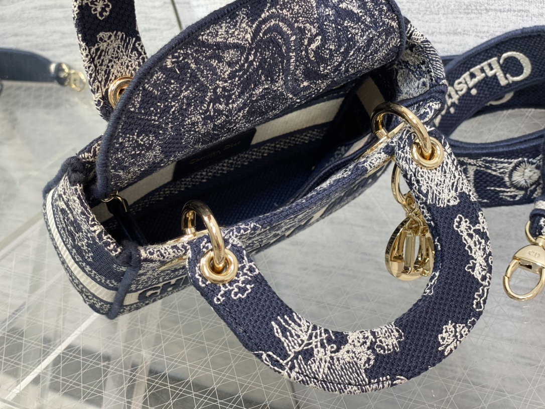 Lady Dior Tiger Embroidery Mini Bag - Image 10