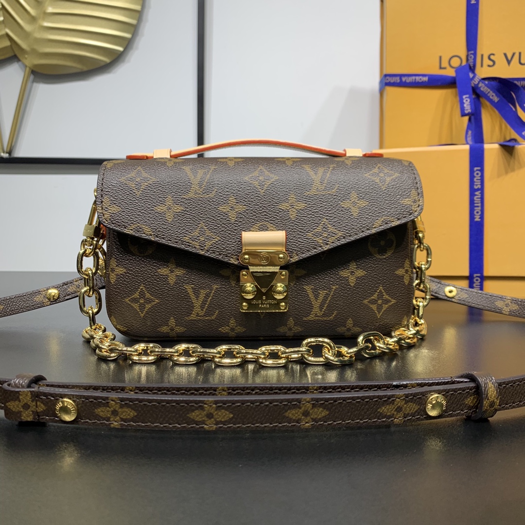 Louis Vuitton Pochette Metis East West Bag in Monogram Canvas