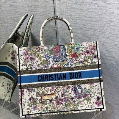 Dior Large Animal Garden Tote Bag