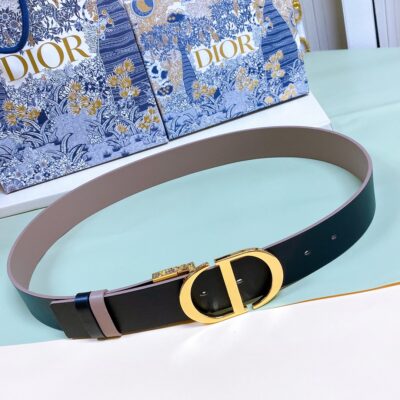 Dior Montaigne CD Buckle 35mm Belt