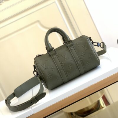 Louis Vuitton Keepall XS Travel Bag in Olive Green