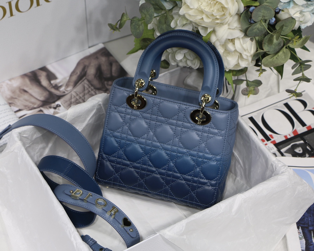 My ABCDior Bag in Gradient Blue - Image 3