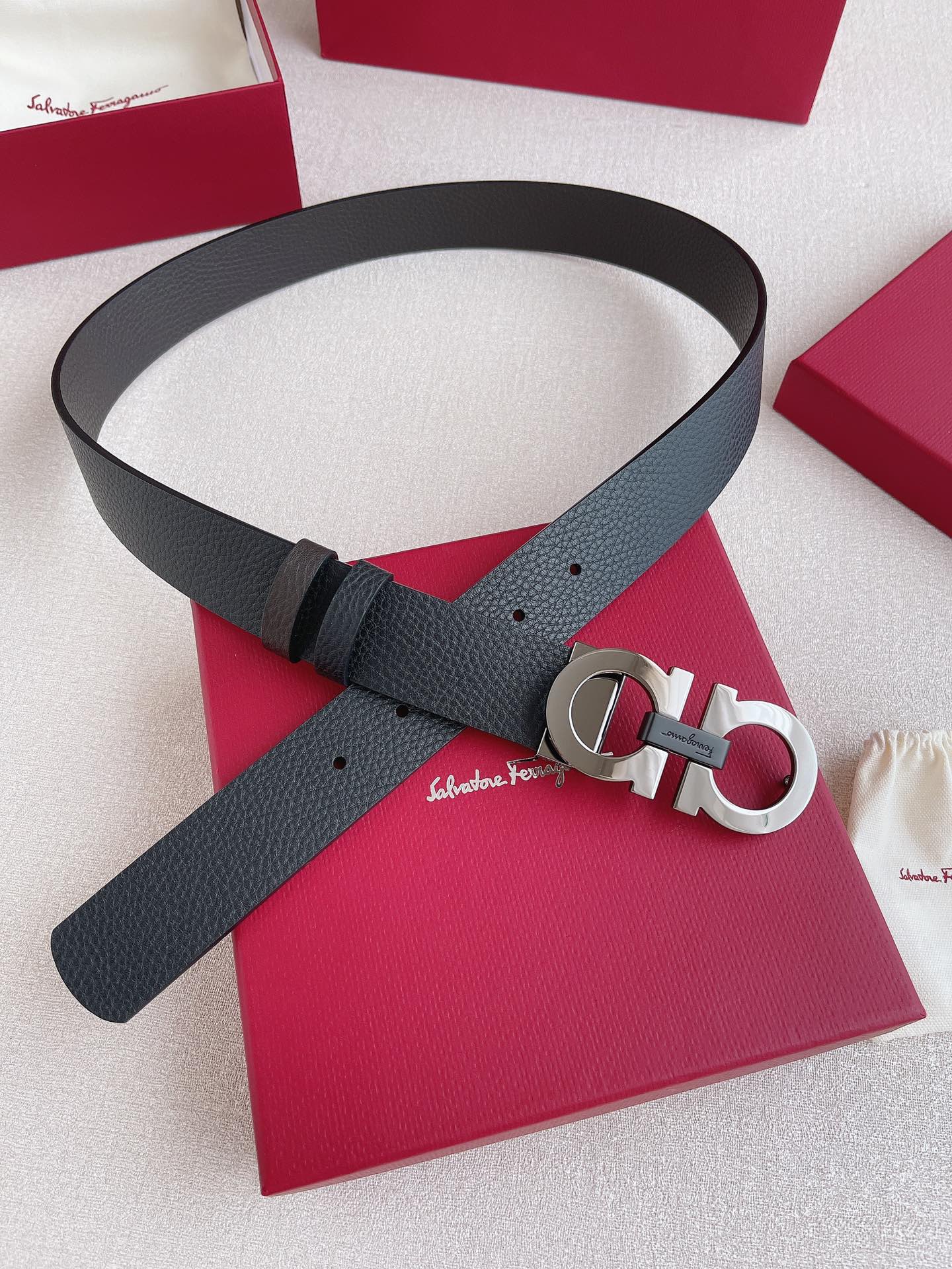 db9bf2_0ee4b1d9770f45b0b8df1ea27906a534mv2.jpg Ferragamo Gancini Buckle Leather Belt - Image 1