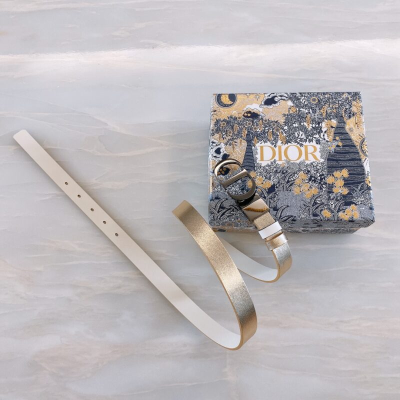 Dior Montaigne CD Buckle 20mm Double-sided Belt