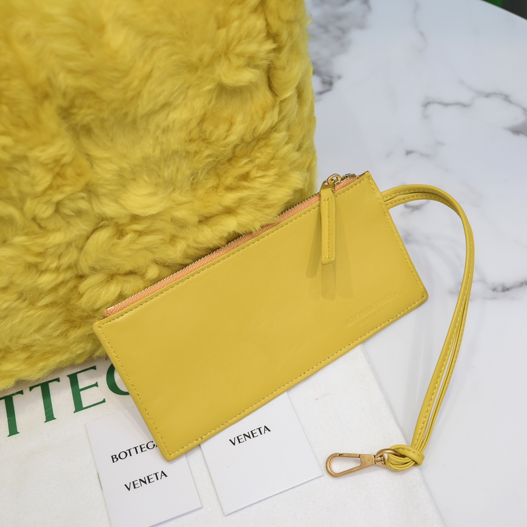 Bottega Veneta Corn Yellow Fluffy Arco Tote Bag - Image 5