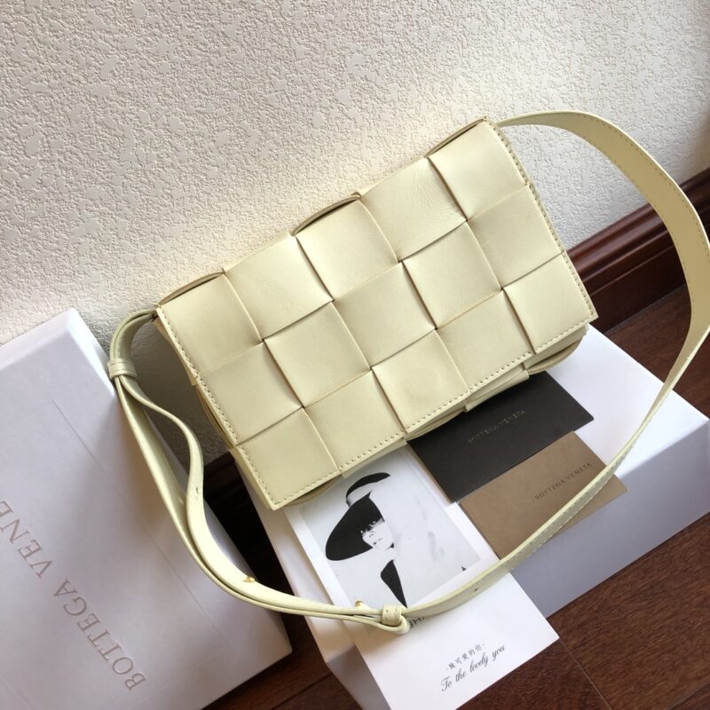 Bottega Veneta Woven Messenger Bag