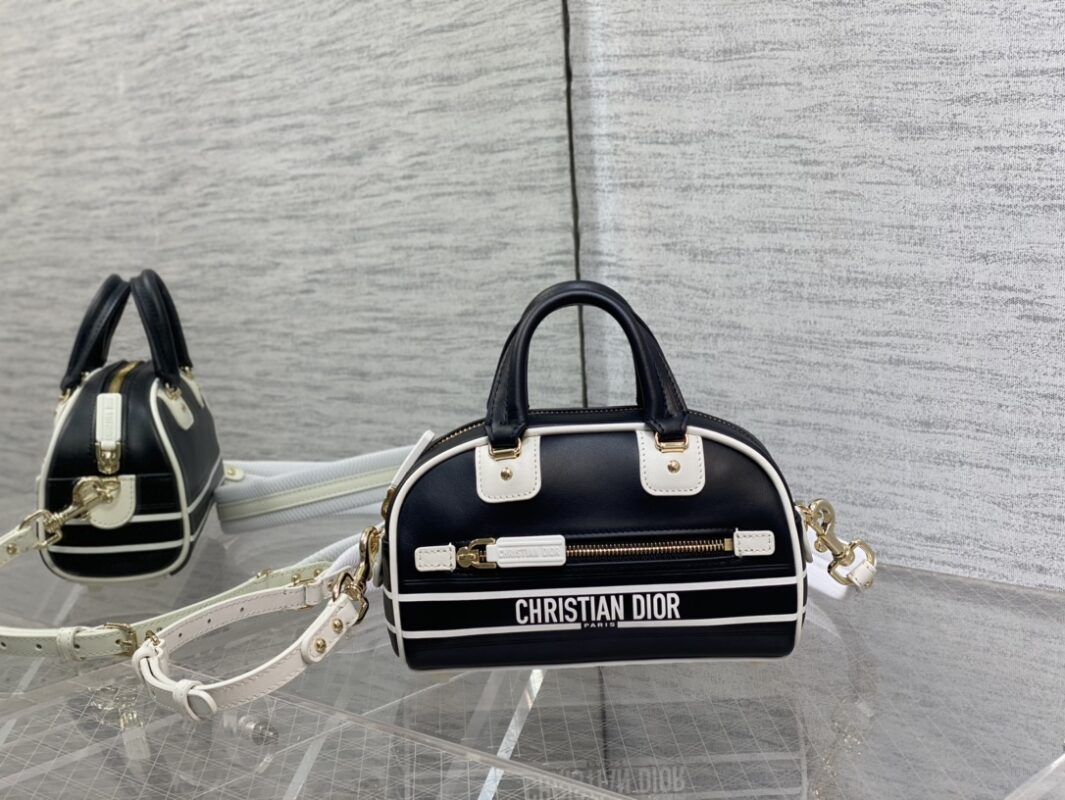 Dior Bowling Bag in Black