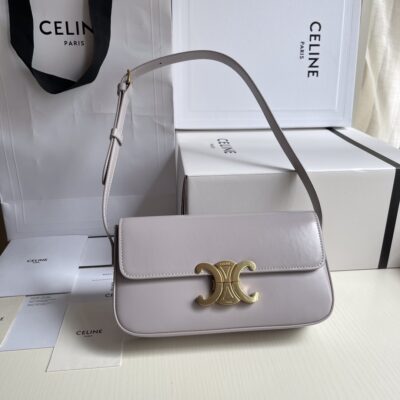 Celine Arc de Triomphe Underarm 20cm Bag in Grey