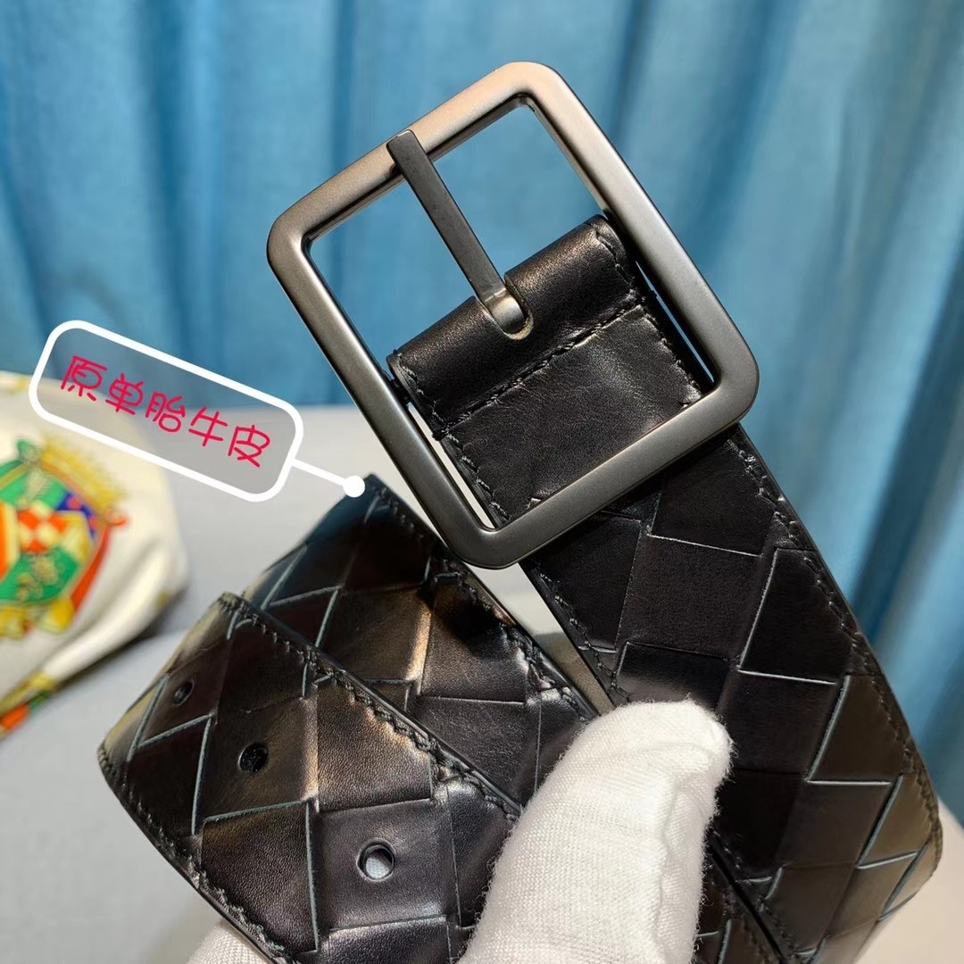 db9bf2_152fa93861f34dfea8efb44b7a9ba591mv2.jpg Bottega Veneta Woven Leather Belt - Image 1