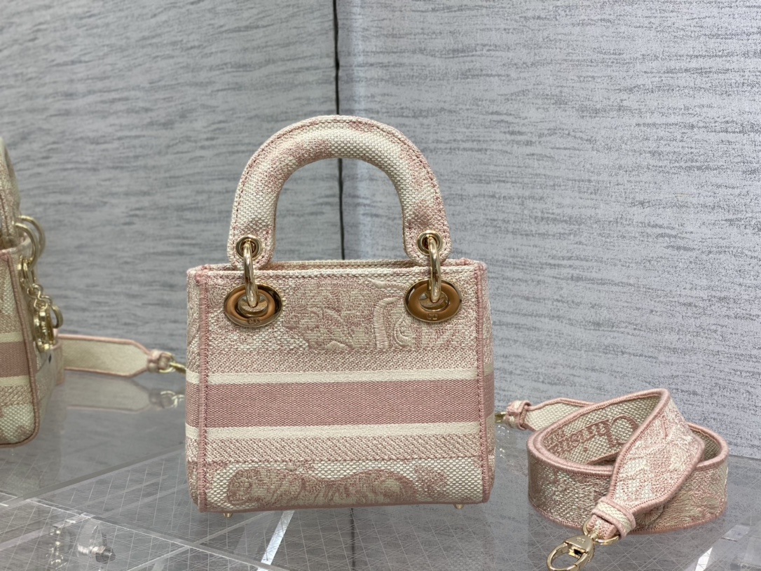 Lady Dior Tiger Embroidery Mini Bag - Image 3