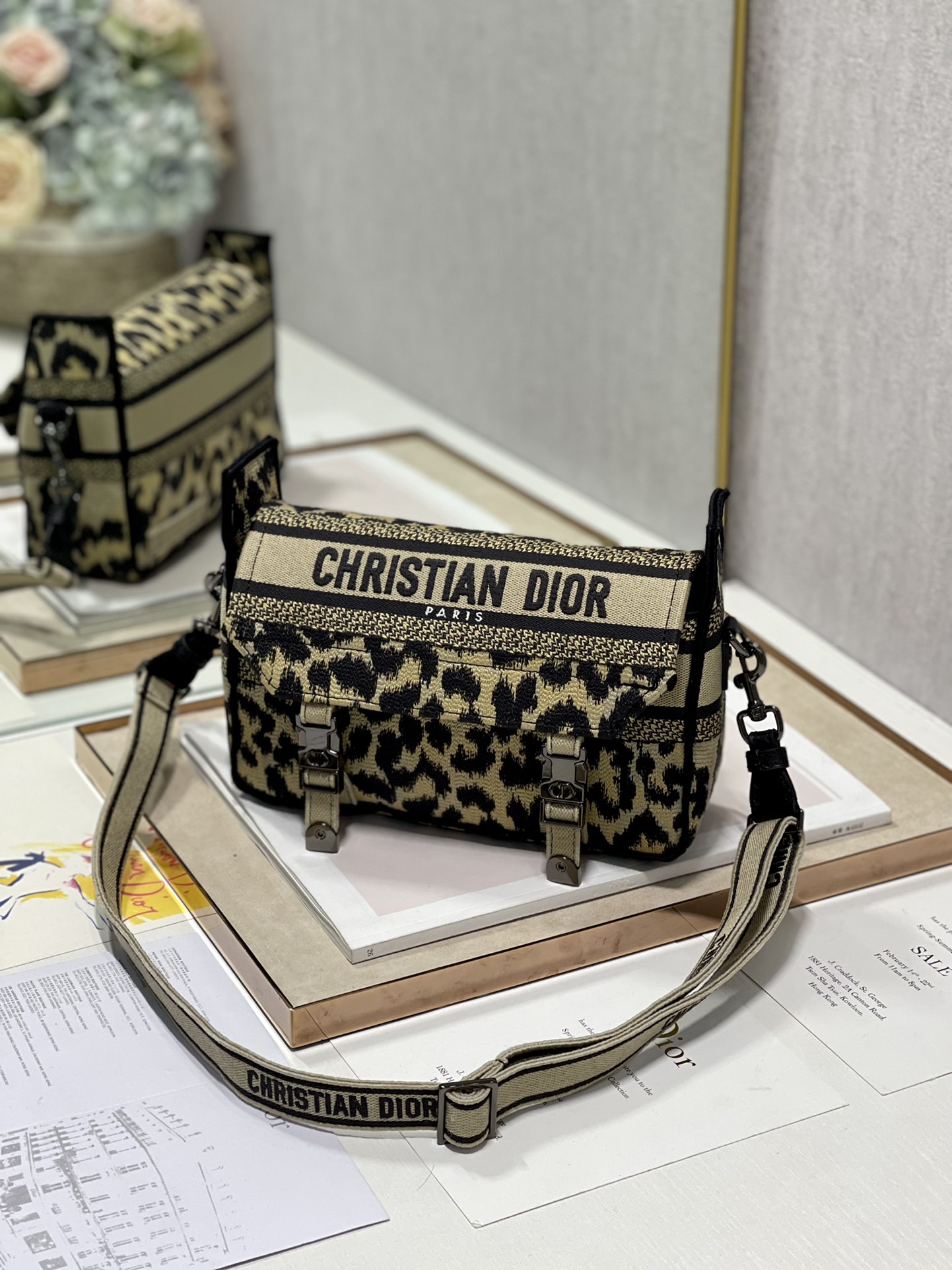 Dior Messenger Bag in Tiger - Image 4