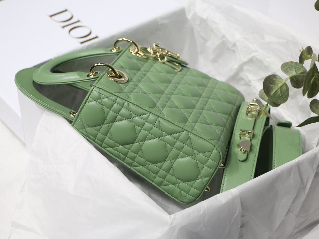 Lady Dior My ABC 20 Bag in Green - Image 9