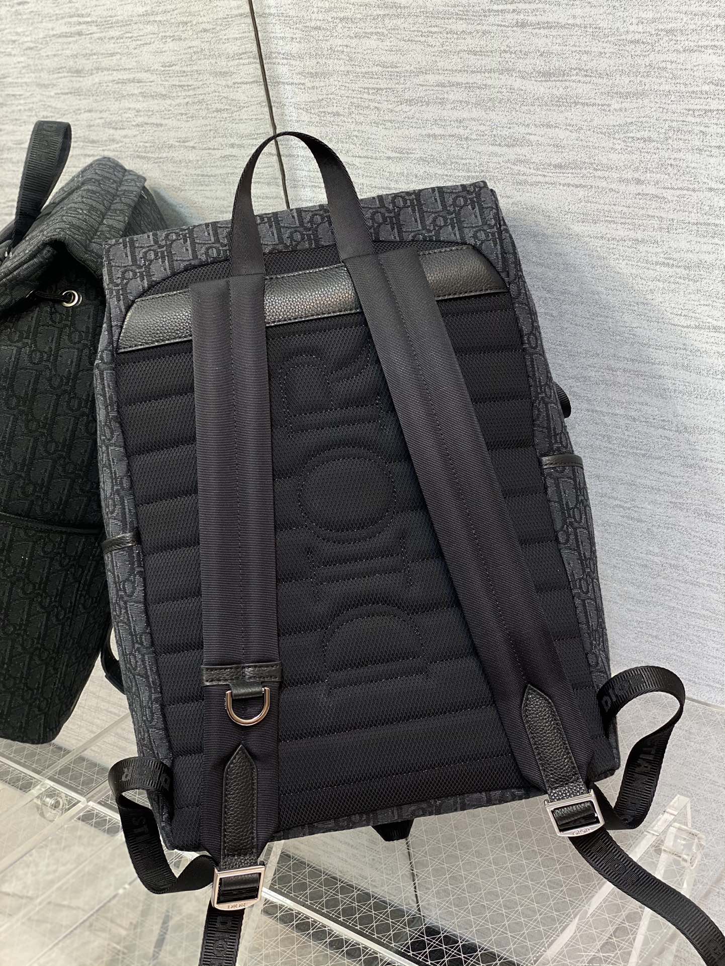 Dior Canvas Backpack - Image 3