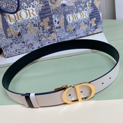 Dior Montaigne CD Buckle 35mm Belt