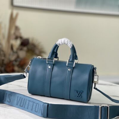 Louis Vuitton Keepall XS Travel Bag in Blue