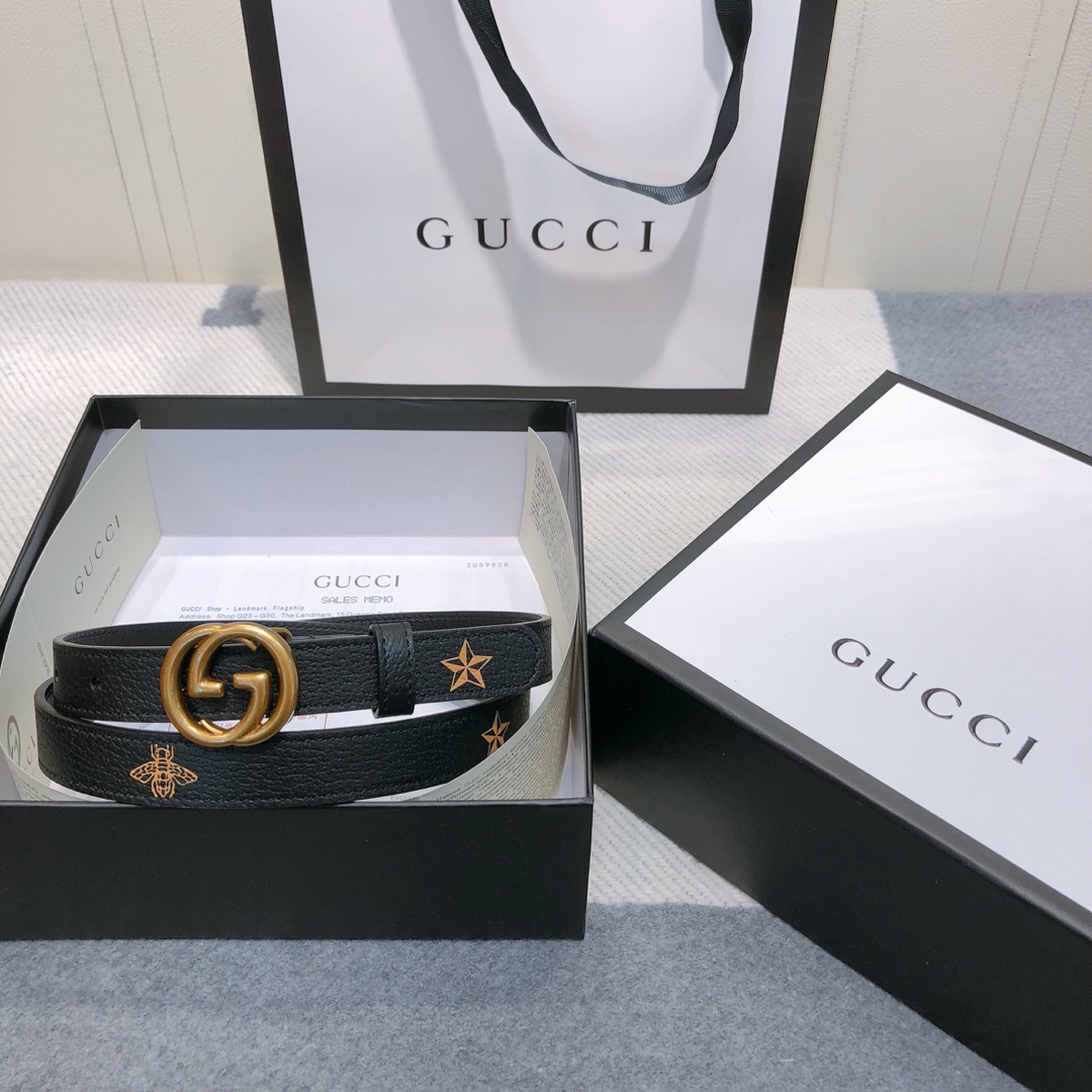 db9bf2_26b083eec9514ec28417b94a6a07cce2mv2.jpg Gucci Leather Belt - Image 1