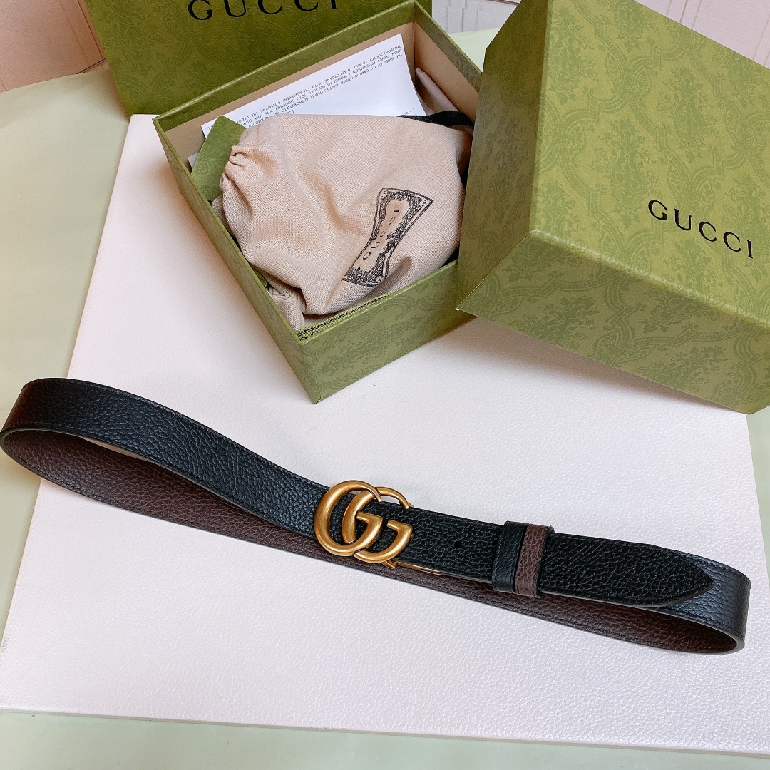 db9bf2_28fd5eb610cf461e9931fc1cc68938bamv2.jpg Gucci Leather Belt - Image 1