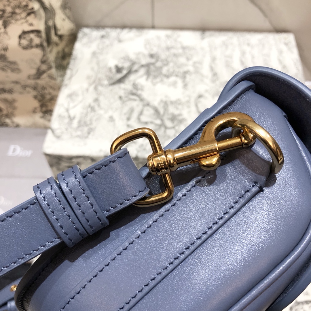 Dior Large Bobby Bag in Blue - Image 9