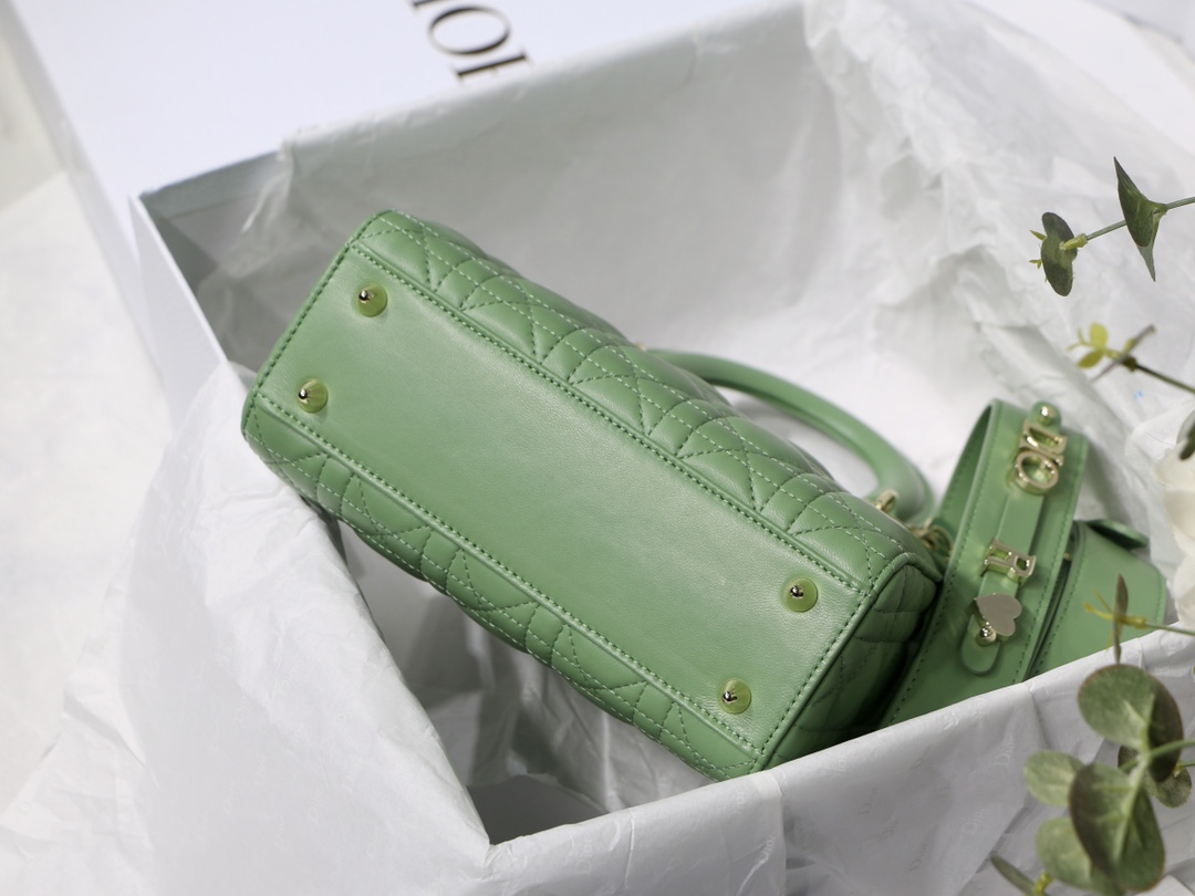 Lady Dior My ABC 20 Bag in Green - Image 5