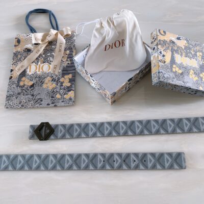 Dior Rhombus Buckle Belt