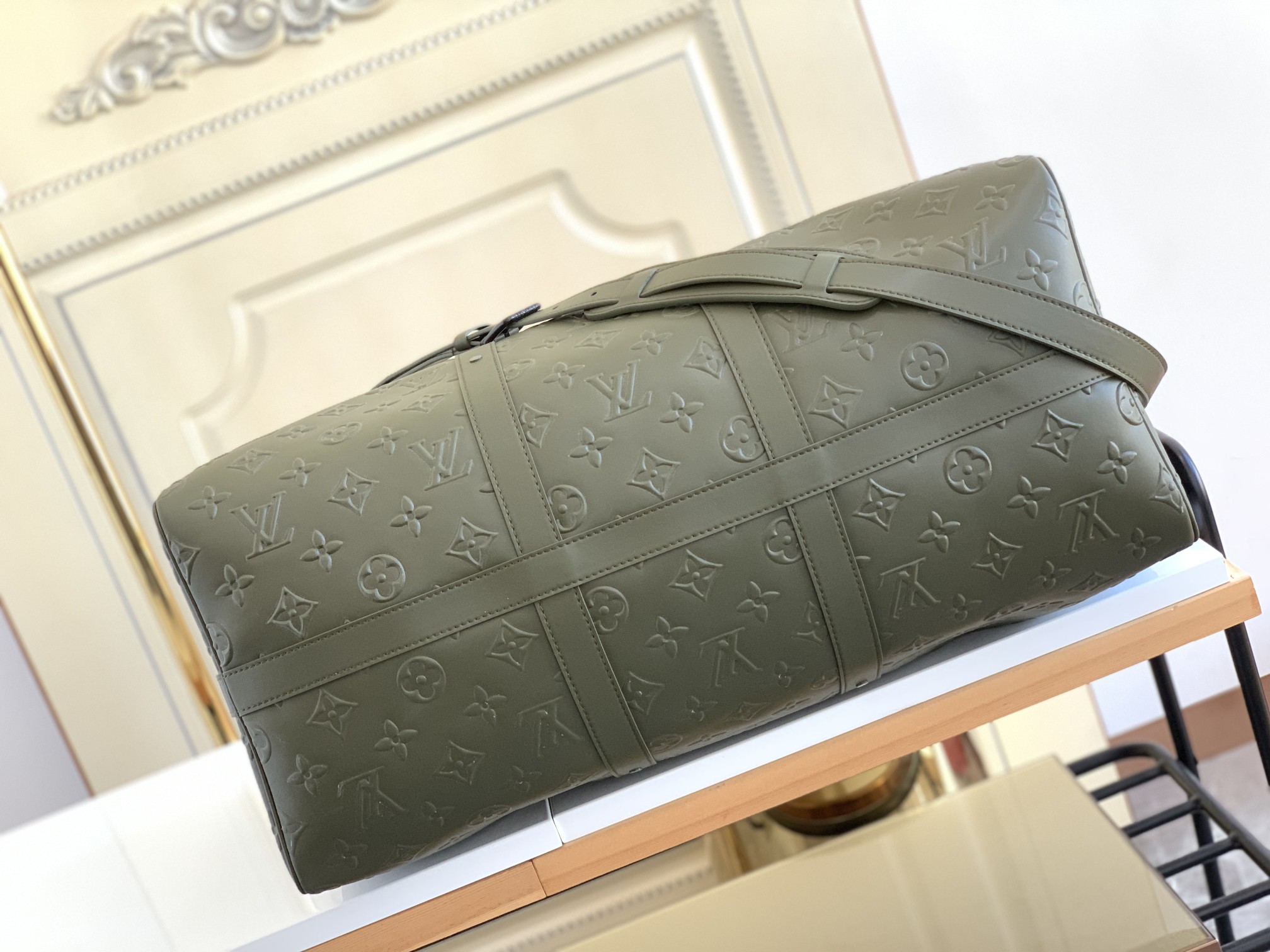 Louis Vuitton Keepall Bandoulière Travel Bag - Image 6