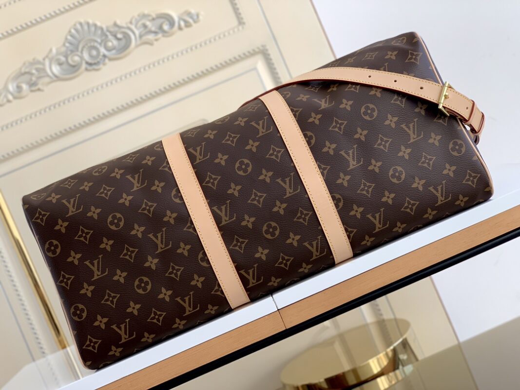 Louis Vuitton Classic Keepall 50 Travel Bag in Damier Graphite Canvas