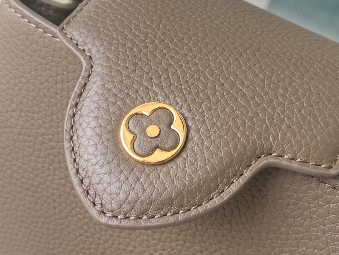 Louis Vuitton Capucines BB Mini Handbag in Brown - Image 10