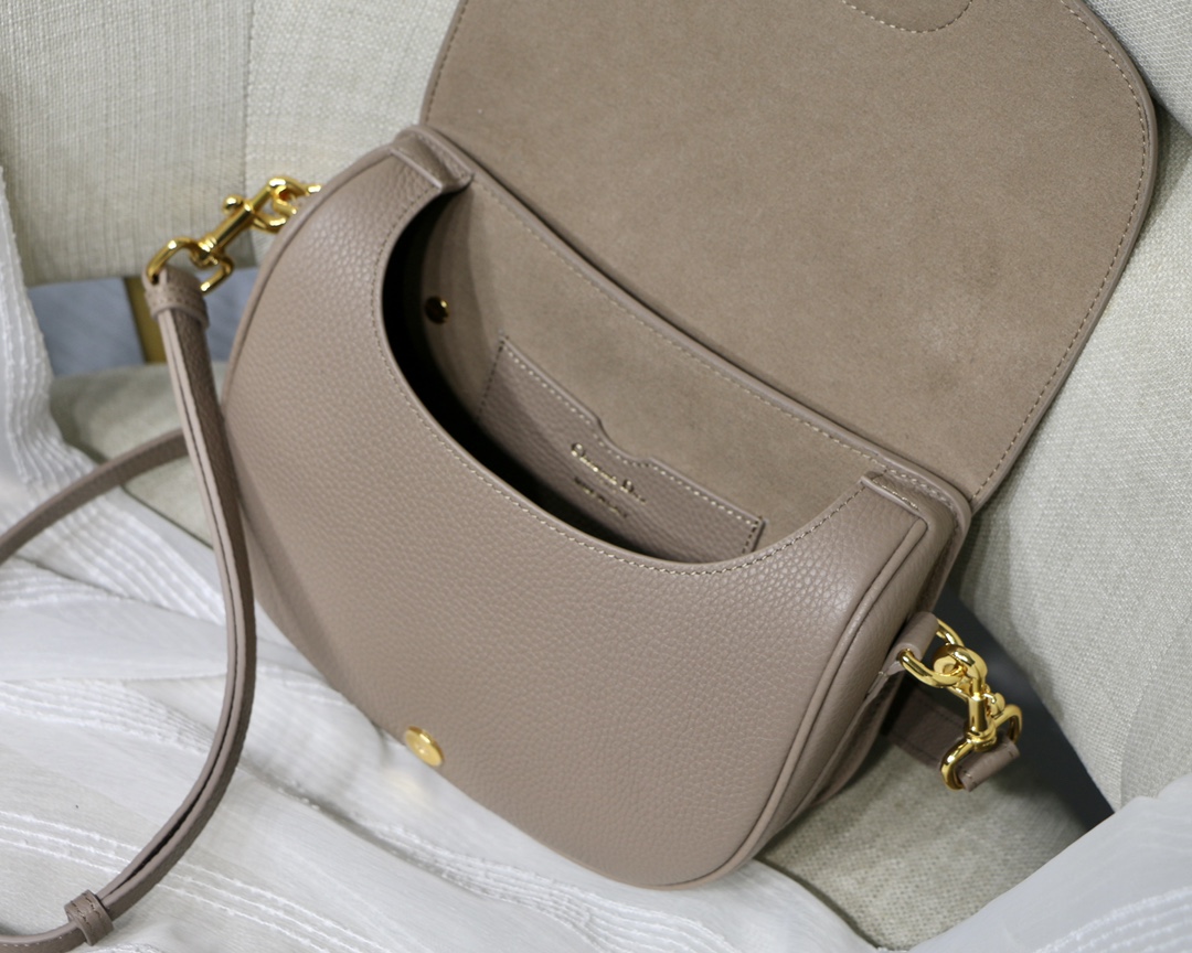Dior Medium Bobby Bag in Khaki Calfskin - Image 7