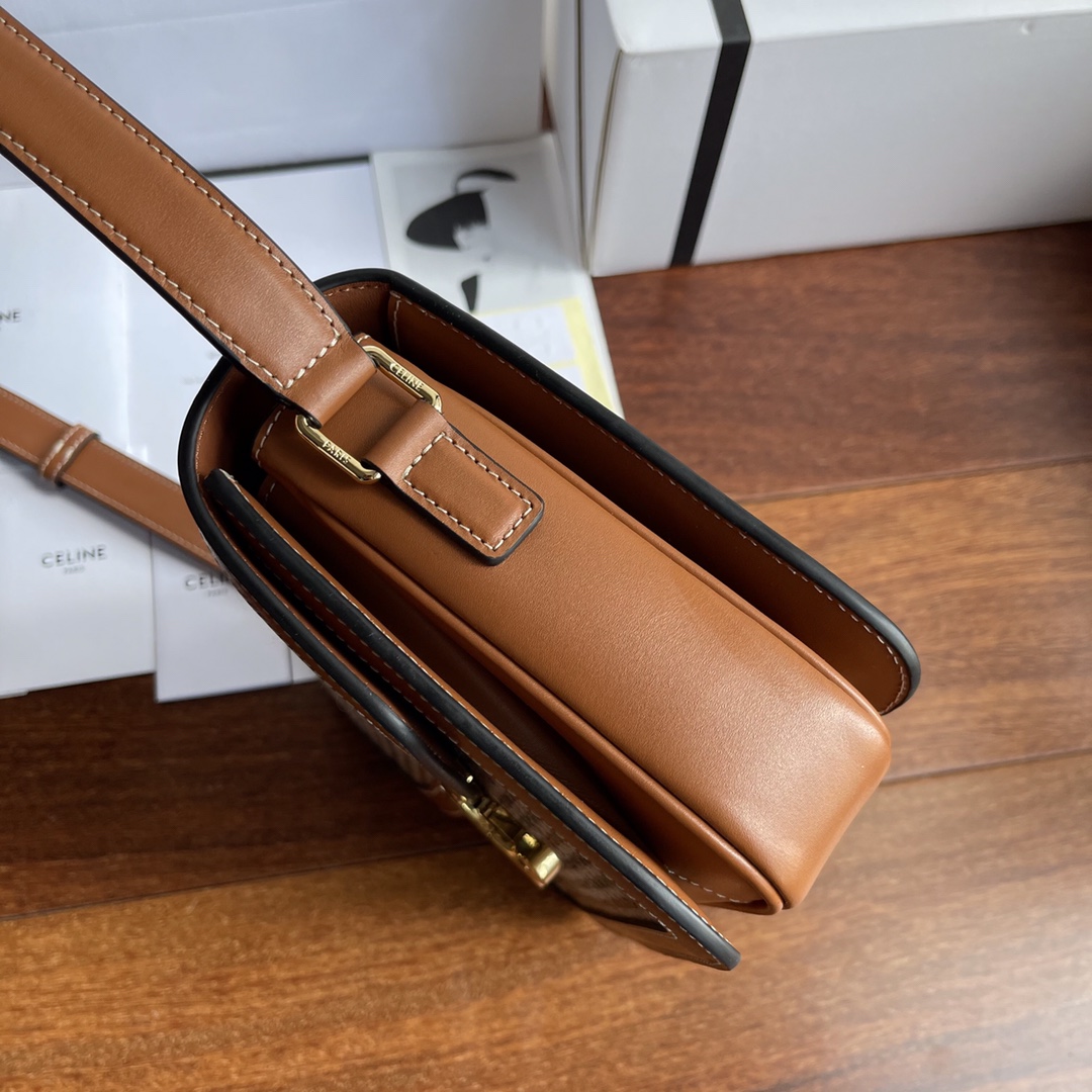 Celine Small Triomphe Teen Box Bag - Image 6