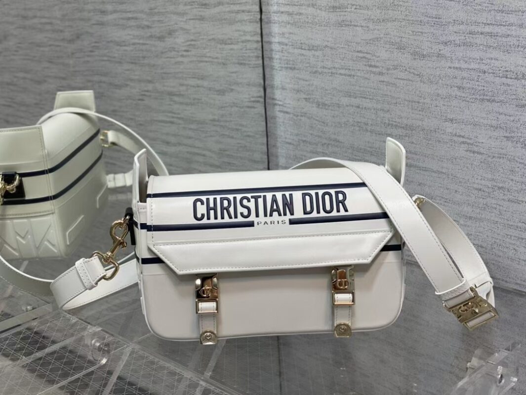 Dior Messenger Bag in White