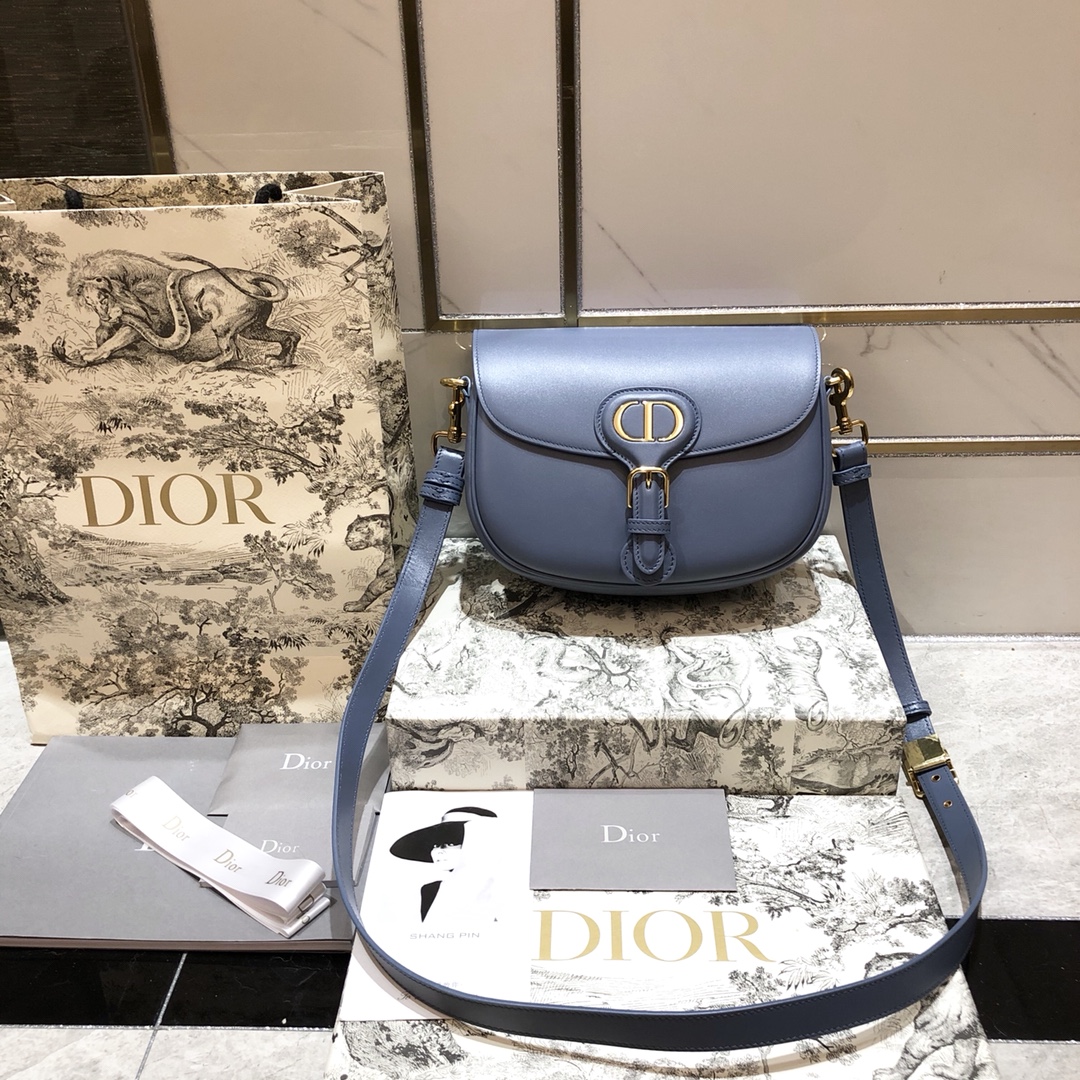 Dior Large Bobby Bag in Blue