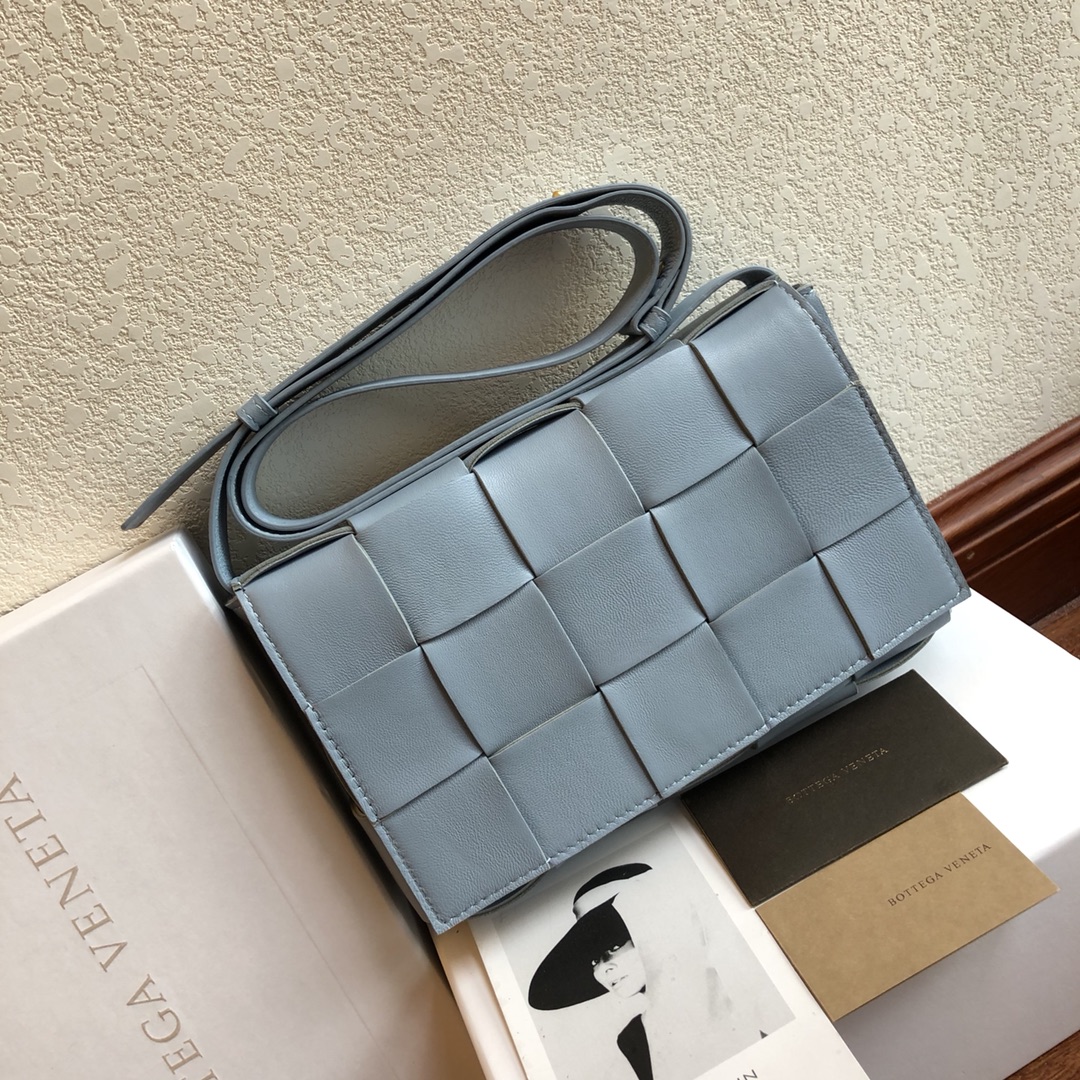 Bottega Veneta Woven Messenger Bag