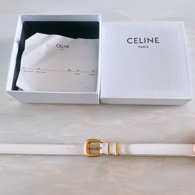 Celine Leather Belt