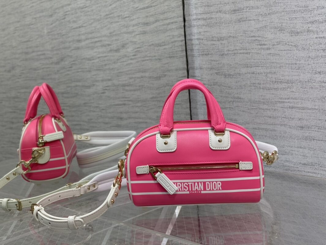 Dior Bowling Bag in Pink